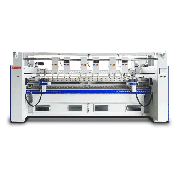 Three lanes spreading feeder Three lanes spreading feeder